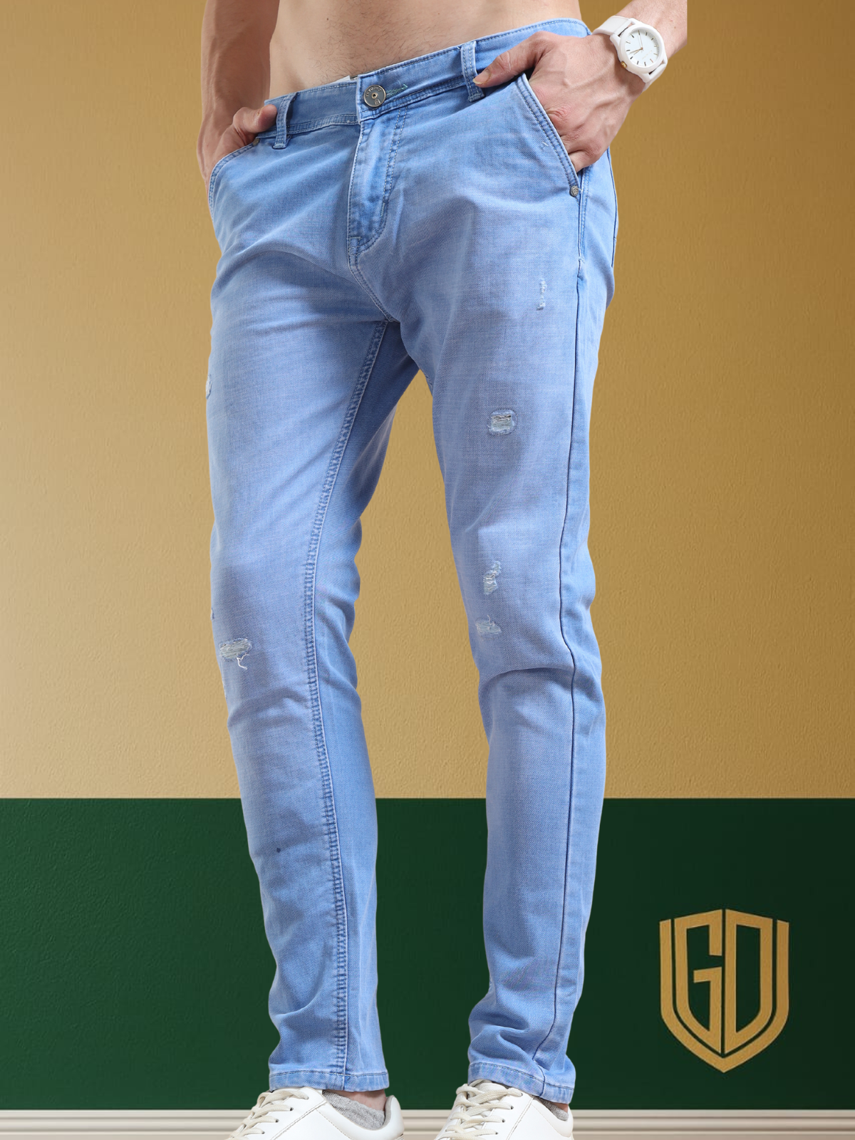 ICE BLUE DENIM