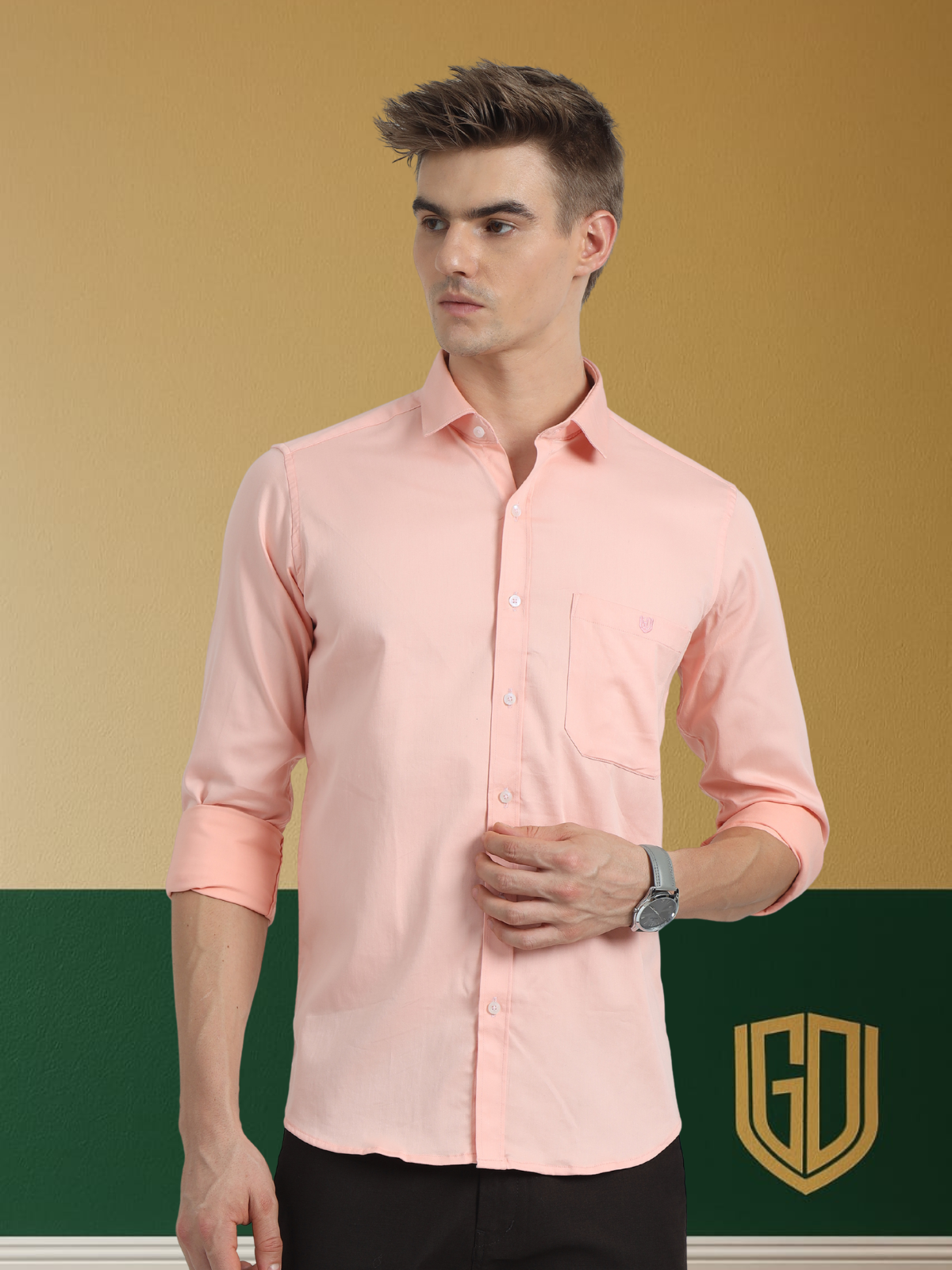 Breeze Pink Oxford Shirt hover